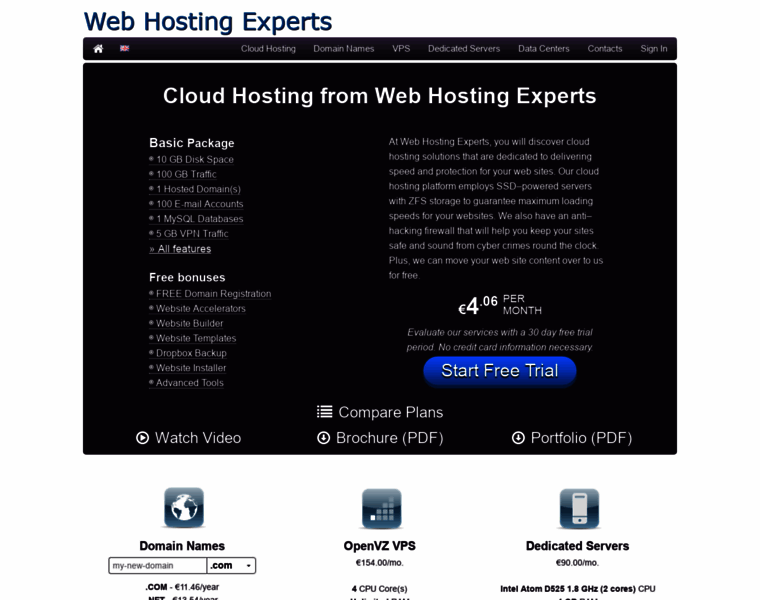 Web-hosting-experts.com thumbnail
