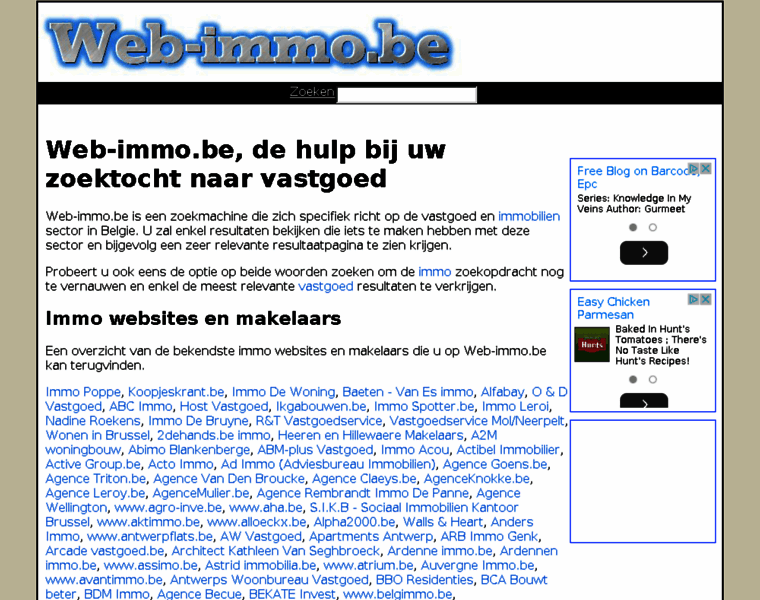 Web-immo.be thumbnail