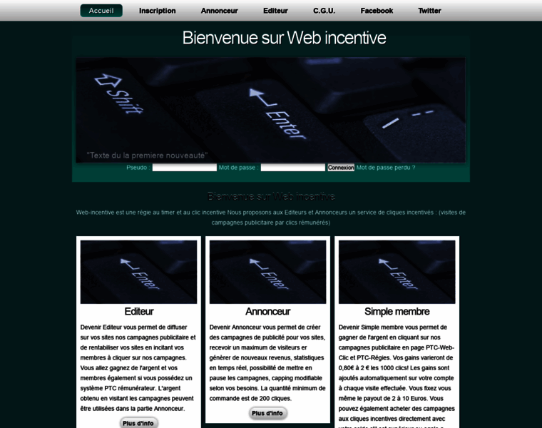 Web-incentive.fr thumbnail