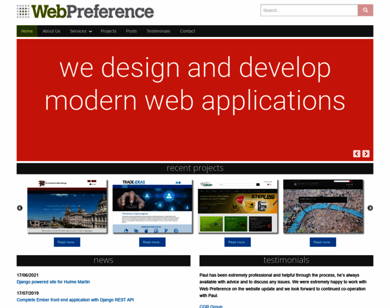 Web-preference.co.uk thumbnail