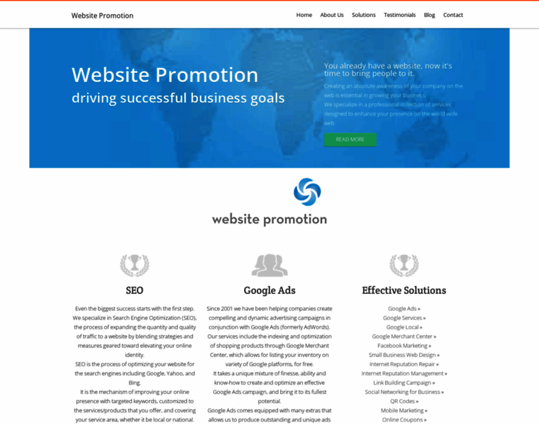Web-promotion-specialist.com thumbnail