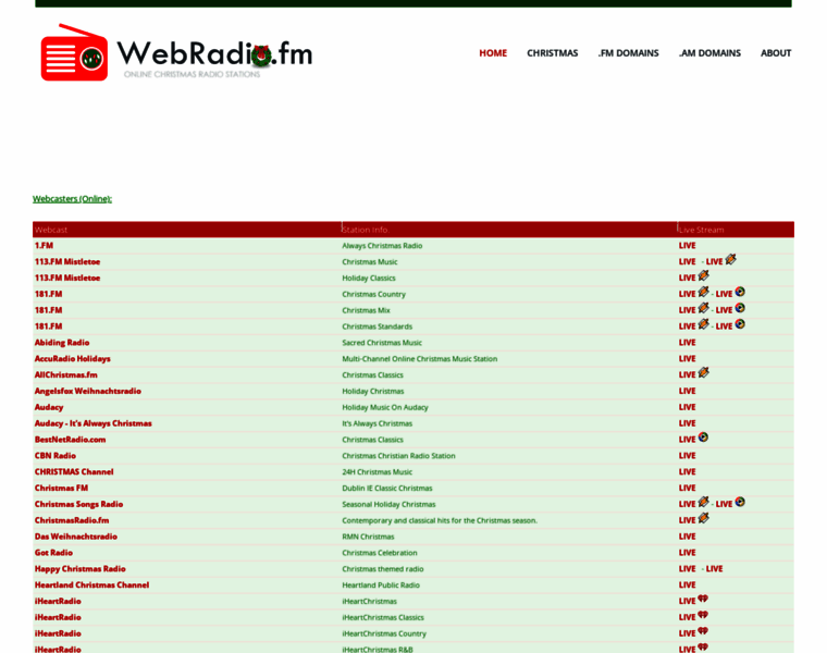 Web-radio.com thumbnail