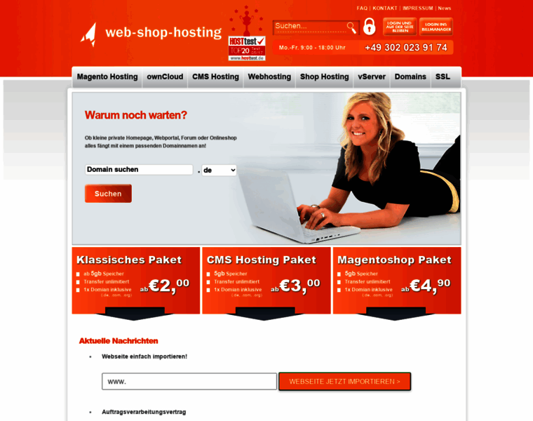 Web-shop-hosting.de thumbnail