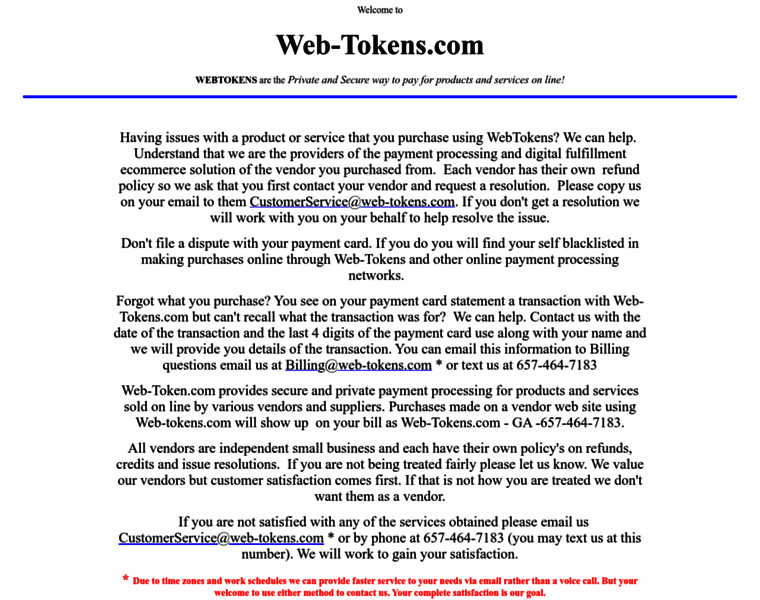 Web-tokens.com thumbnail