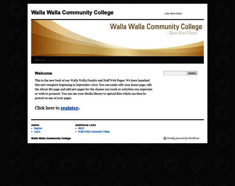 Web.wwcc.edu thumbnail