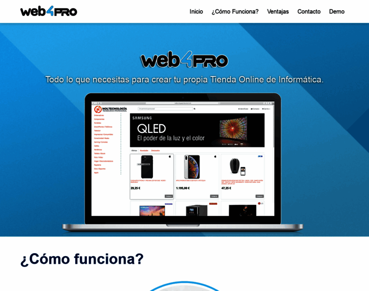 Web4pro.es thumbnail