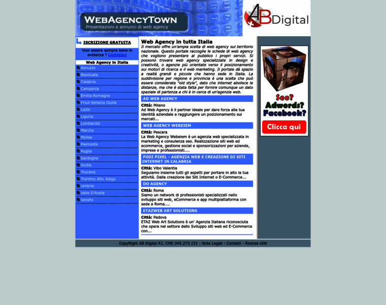 Webagencytown.com thumbnail