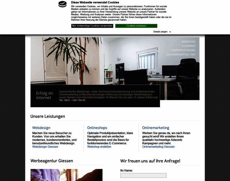 Webagentur-giessen.de thumbnail
