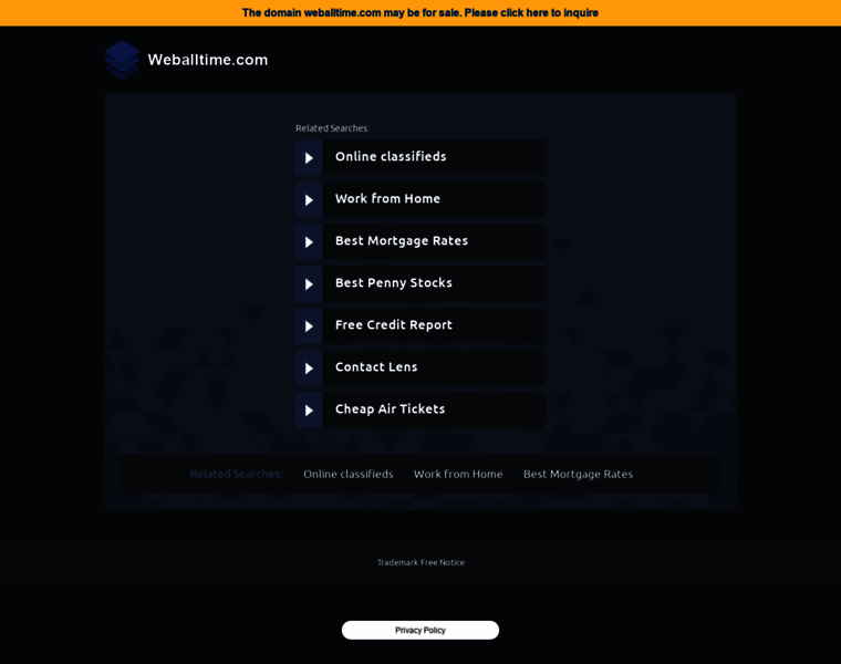 Weballtime.com thumbnail