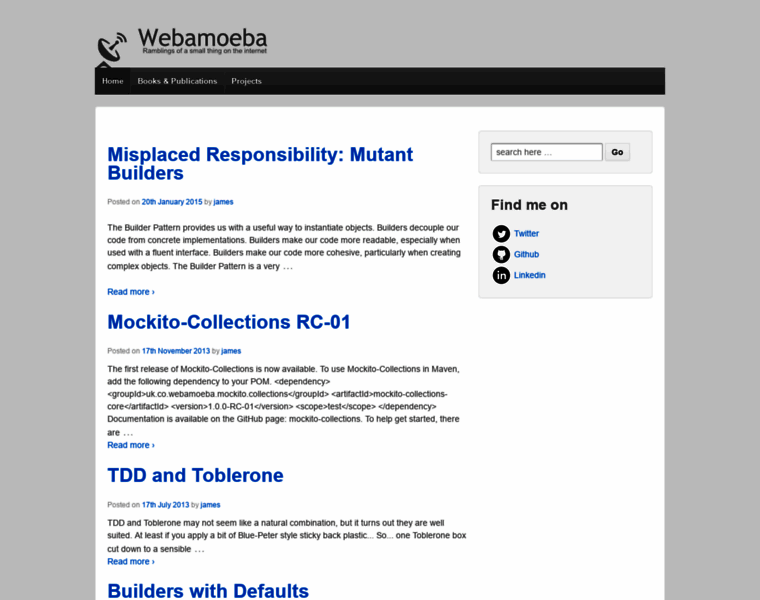 Webamoeba.co.uk thumbnail