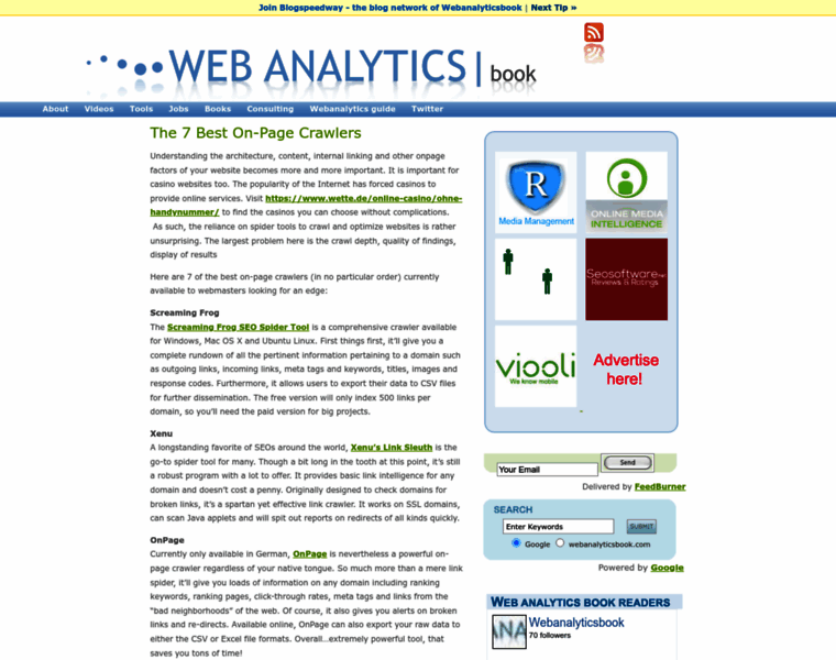 Webanalyticsbook.com thumbnail