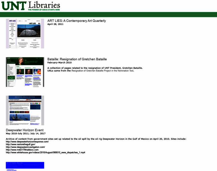 Webarchive.library.unt.edu thumbnail