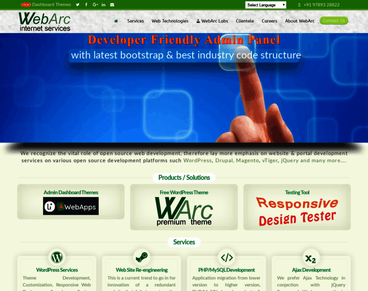 Webarcindia.com thumbnail