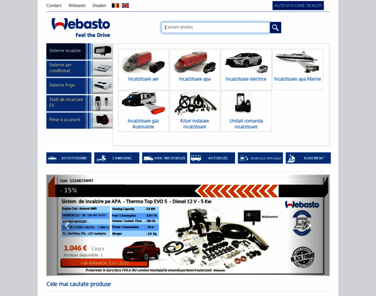 Webasto-shop.ro thumbnail