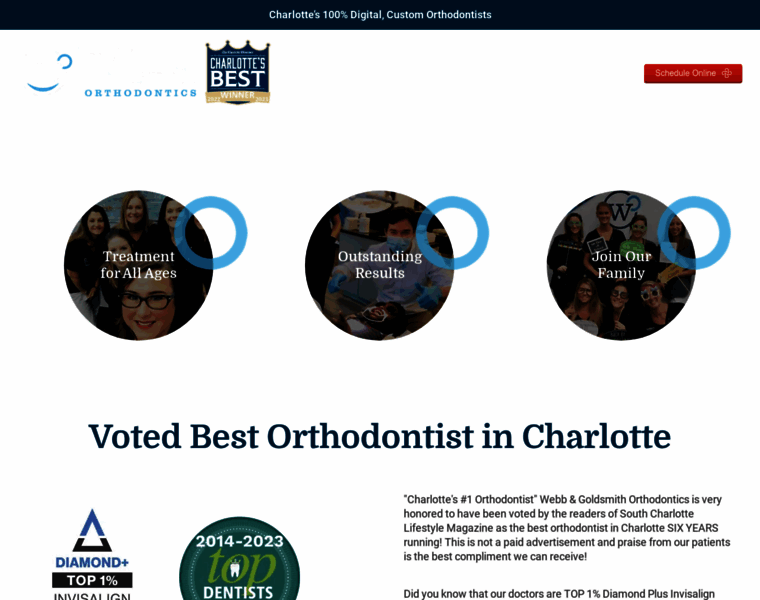 Webb-orthodontics.com thumbnail