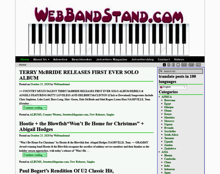 Webbandstand.com thumbnail