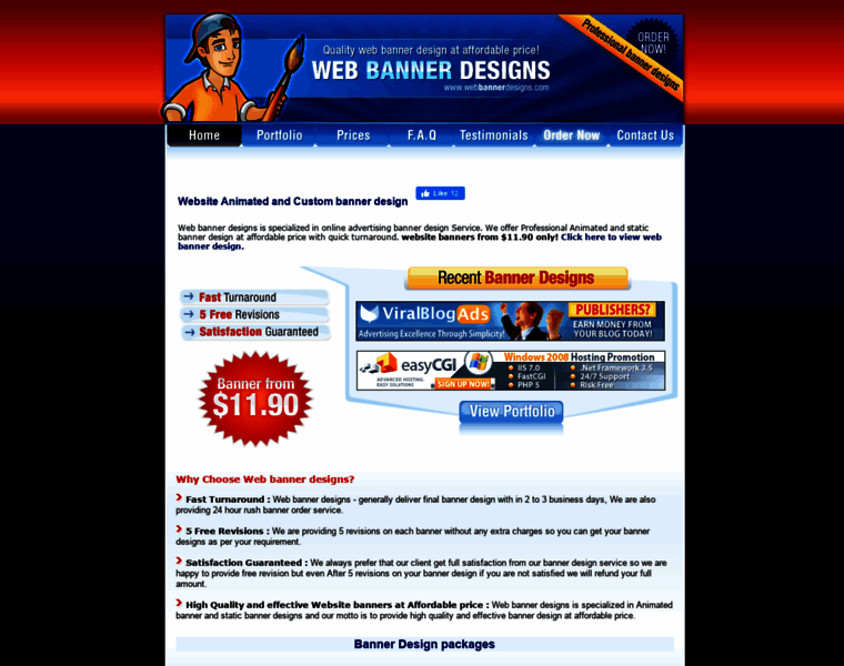 Webbannerdesigns.com thumbnail