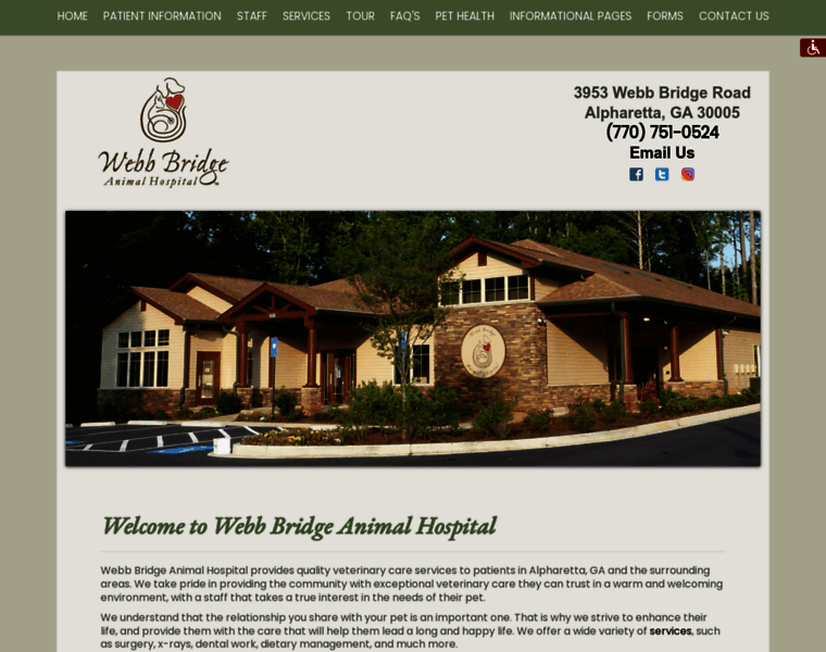 Webbbridgeanimalhospital.com thumbnail