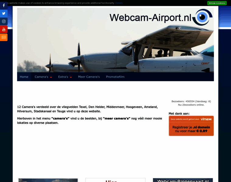 Webcam-airport.nl thumbnail