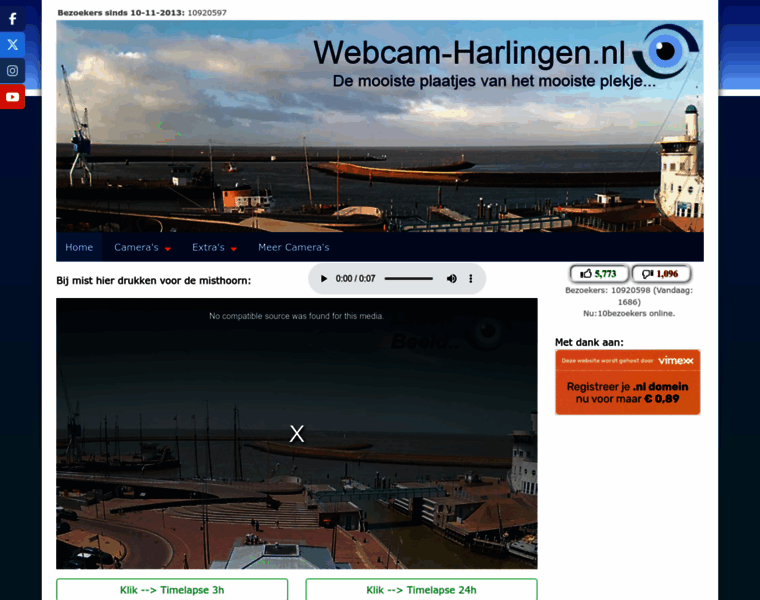 Webcam-harlingen.nl thumbnail
