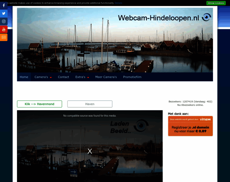 Webcam-hindeloopen.nl thumbnail