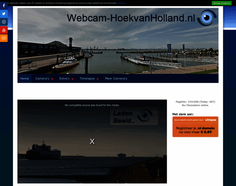 Webcam-hoekvanholland.nl thumbnail