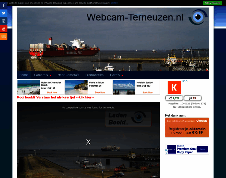 Webcam-terneuzen.nl thumbnail