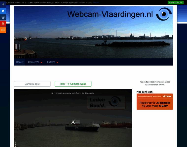 Webcam-vlaardingen.nl thumbnail