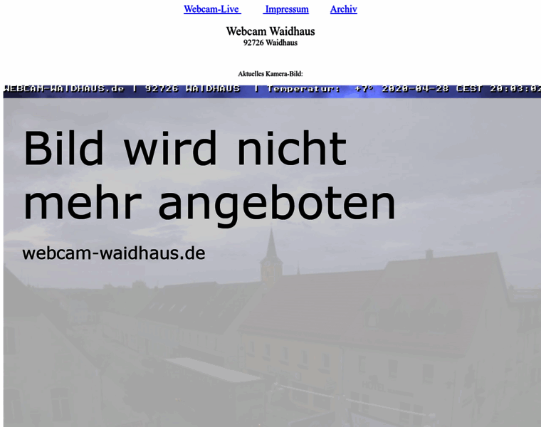 Webcam-waidhaus.de thumbnail