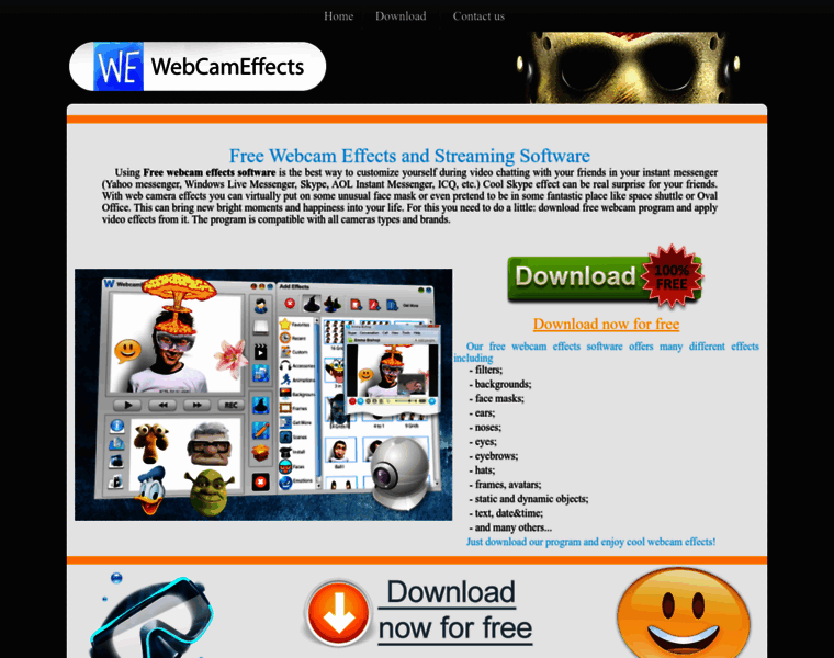 Webcameffects.net thumbnail