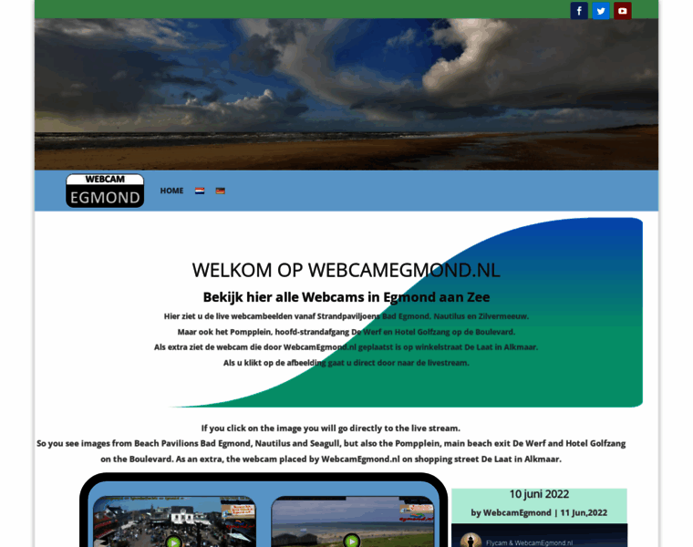 Webcamegmond.nl thumbnail