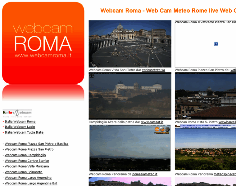 Webcamroma.it thumbnail