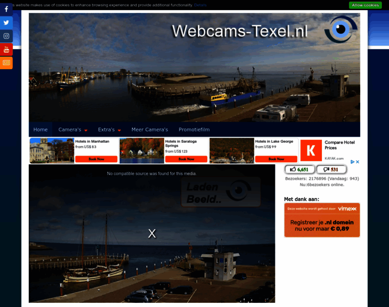 Webcams-texel.nl thumbnail