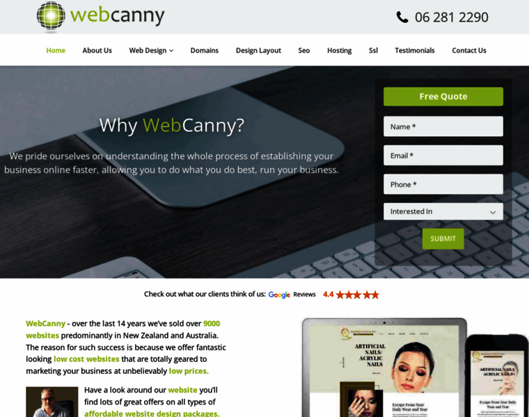 Webcanny.co.nz thumbnail