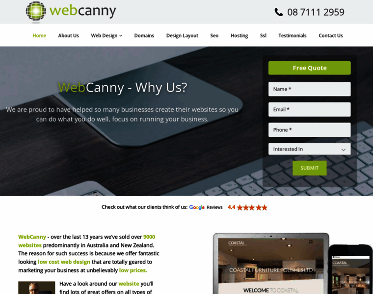 Webcanny.com.au thumbnail
