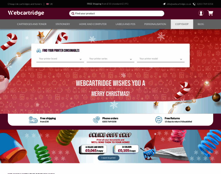 Webcartridge.co.uk thumbnail