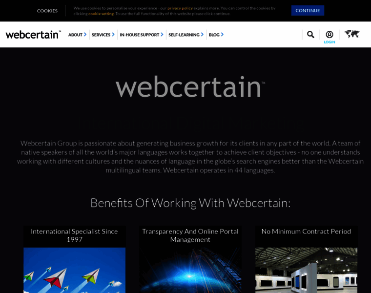 Webcertain.us thumbnail