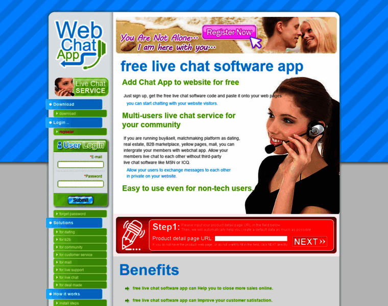 Webchatapp.com thumbnail