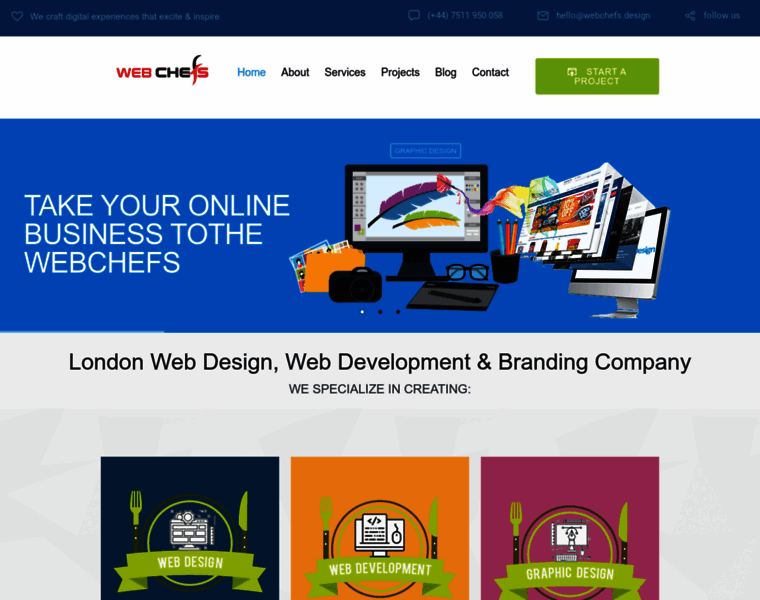 Webchefs.design thumbnail