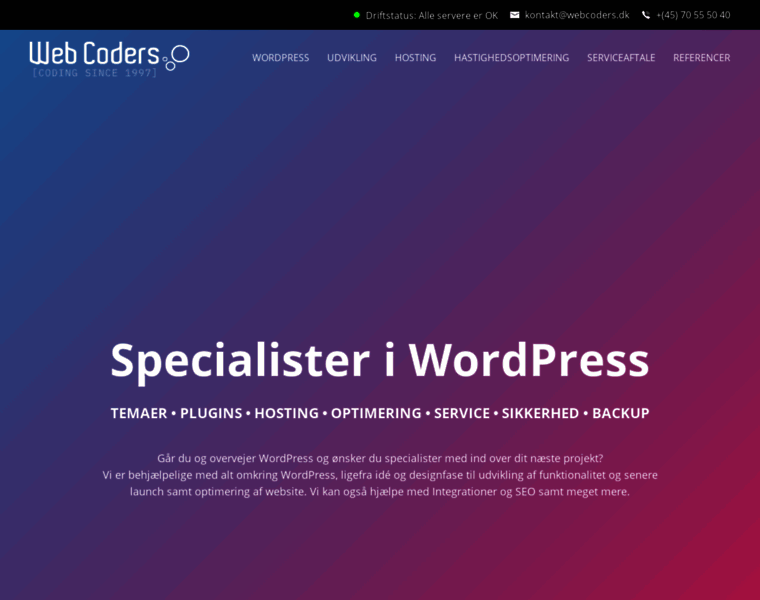 Webcoders.dk thumbnail Webcoders.dk thumbnail