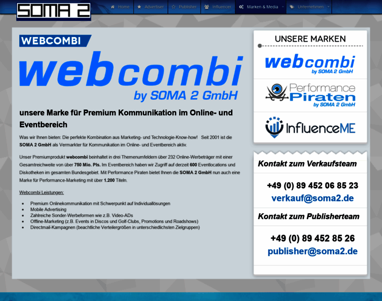 Webcombi.de thumbnail