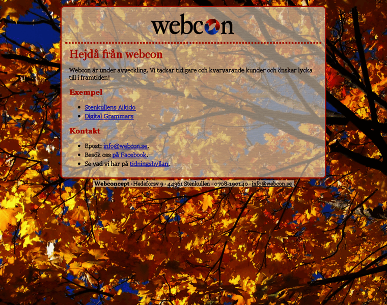 Webcon.se thumbnail