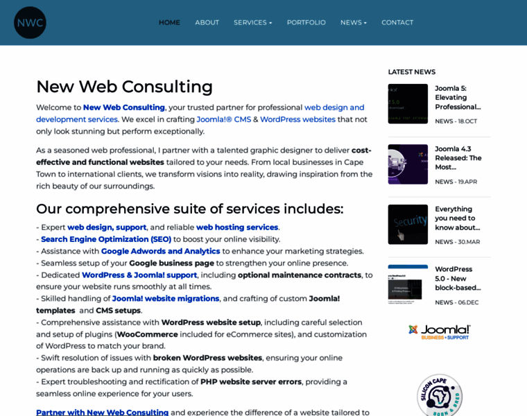 Webconsulting.co.za thumbnail