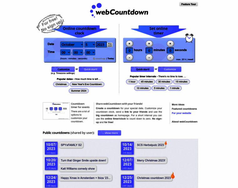 Webcountdown.net thumbnail