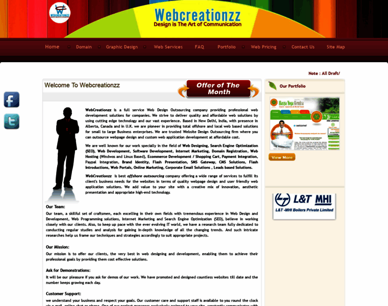 Webcreationzz.com thumbnail