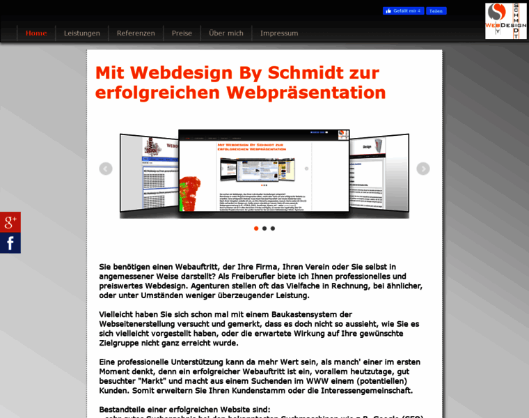 Webdesign-by-schmidt.de thumbnail