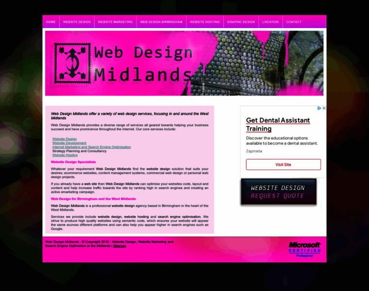 Webdesign-midlands.co.uk thumbnail