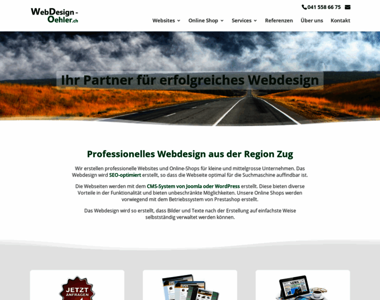 Webdesign-oehler.ch thumbnail