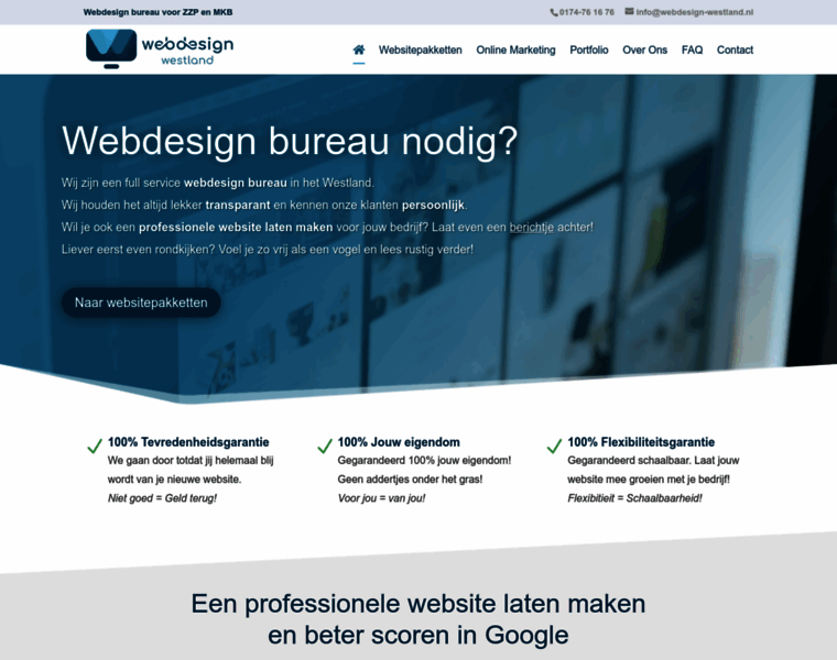Webdesign-westland.nl thumbnail