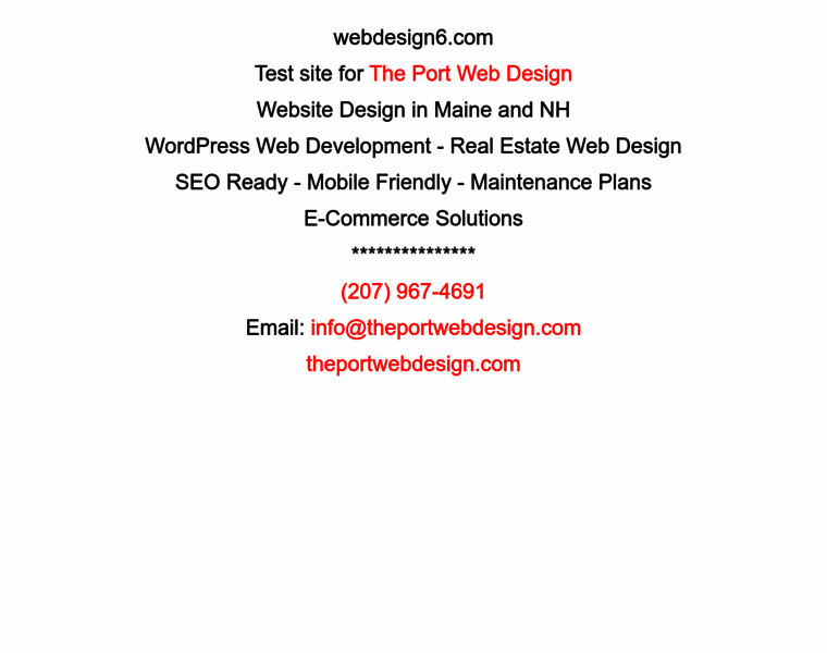 Webdesign6.com thumbnail